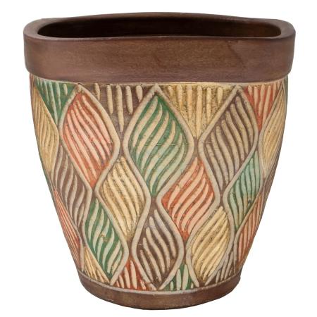 特価◎【直送】花LINKS/オリジナルカラーテラコッタ ポット/UE019AP-18MS(SET/2) ※返品・代引・キャンセル不可