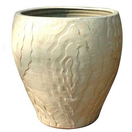 特価◎【直送】花LINKS/オリジナルカラーテラコッタポット(3個セット)/UE076-08CR(SET/3) ※返品・代引・キャンセル不可