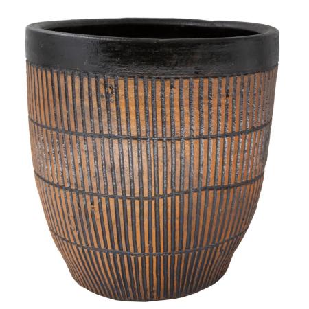 特価◎【直送】花LINKS/オリジナルカラーテラコッタポット(3個セット)/UE04111RB(SET/3) ※返品・代引・キャンセル不可