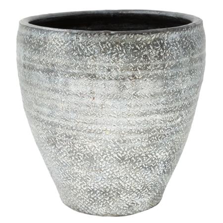 特価◎【直送】花LINKS/オリジナルカラーテラコッタポット(3個セット)/UE029-13BK(SET/3) ※返品・代引・キャンセル不可