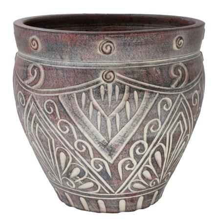 特価◎【直送】花LINKS/オリジナルカラーテラコッタポット(3個セット)/UEMR021BG(SET/3) ※返品・代引・キャンセル不可