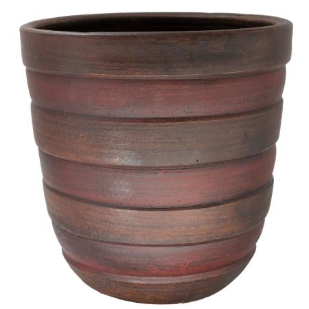 特価◎【直送】花LINKS/オリジナルカラーテラコッタポット(3個セット)/UE140RB(SET/3) ※返品・代引・キャンセル不可