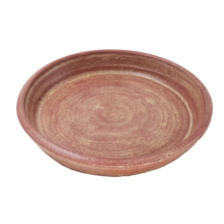 特価◎花LINKS/オリジナルカラーテラコッタ 受け皿/UESCRM-RD(SET/1)