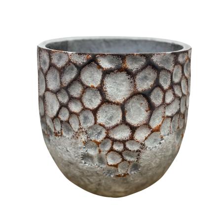 特価◎花LINKS/ファイバーセメントポット/CF99357-M