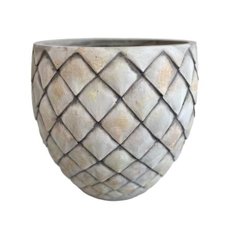 特価◎花LINKS/ファイバーセメントポット/CF99544-S