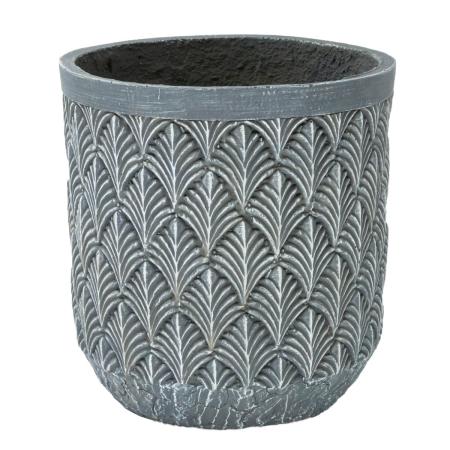 特価◎花LINKS/ファイバーセメントポット/CF99079BL-S