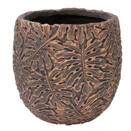 特価◎花LINKS/ファイバーセメントポット/CF99074-2GL