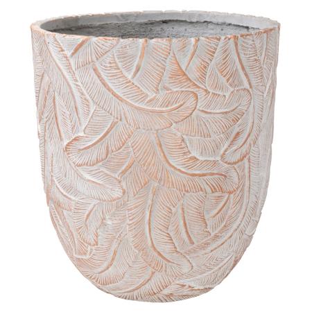 特価◎花LINKS/ファイバーセメントポット/CF99126WH-S