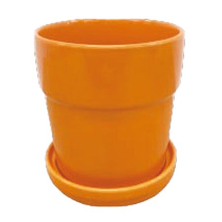 特価◎花LINKS/インテリアポット/JE988OR-M