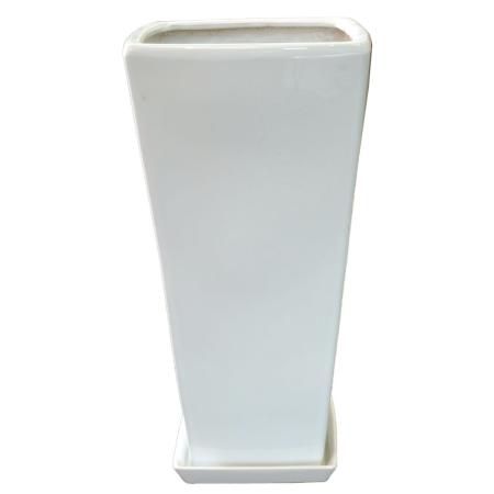 特価◎【直送】花LINKS/インテリアポット(2個セット)/JE806MS-WH(SET/2) ※返品・代引・キャンセル不可