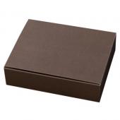 HEADS/無地ワンタッチギフトBOX/ブラウン-S(20枚)/MCH-GS - 花材通販は