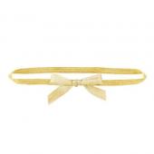 HEADS/シャインリボンゴムタッグゴールド-1(30個)/GOL-TR1 - 花材通販