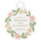 特価◎HEADS/フラワーリースギフトタッグ-2(50枚)/WRH-T2 - 花材通販は