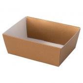 特価◎HEADS/無地ブロンズペーパーギフトトレイ-1(10枚)/MBZ-GT1 - 花