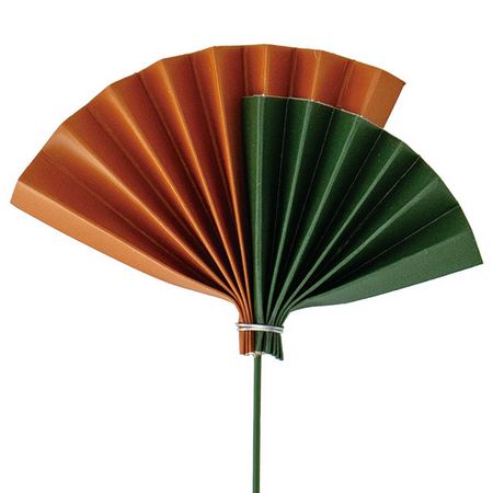 HEADS/扇フラワーピックS-2 橙 10本/OUG-FP2