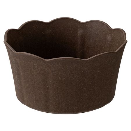 HEADS/ウッディクラウドフラワーアレンジポット-M ブラウン 10個/WDC-POBM