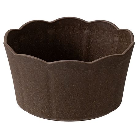 HEADS/ウッディクラウドフラワーアレンジポット-S ブラウン 10個/WDC-POBS