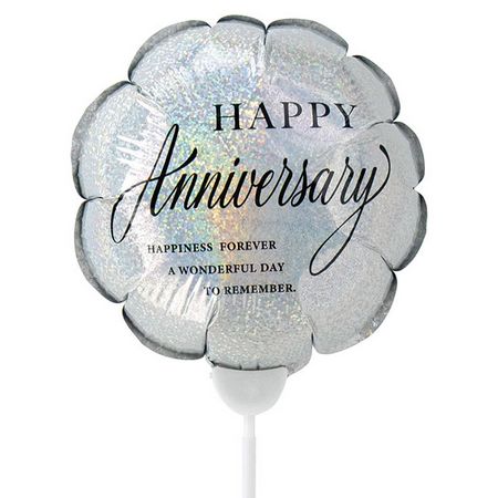 HEADS/バルーンフラワーピックL-6/アニバーサリー(10本)/BLN-FPL6