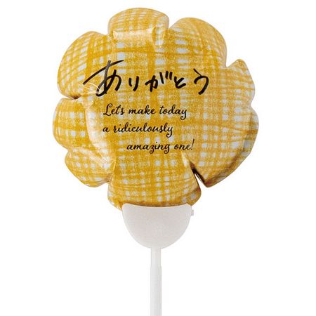 HEADS/バルーンフラワーピックS-14/ありがとう(10本)/BLN-FPS14