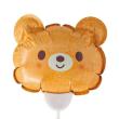 HEADS/バルーンフラワーピックS-19/くまオレンジ(10本)/BLN-FPS19