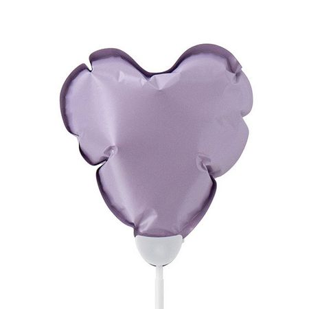 HEADS/プレーンバルーンフラワーピックハートM-10/ペールモーブ(10本)/BLP-FPM10