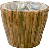 ホワイエ/PPペールカップダークブラウン/7600026DB(L)