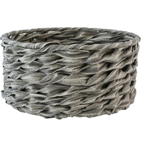 特価◎ホワイエ/PPPE円柱浅型ストーングレー φ18xH9/7600103GY