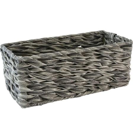 特価◎ホワイエ/PPPE長方形浅型ストーングレー 25x11xH10/7600106GY