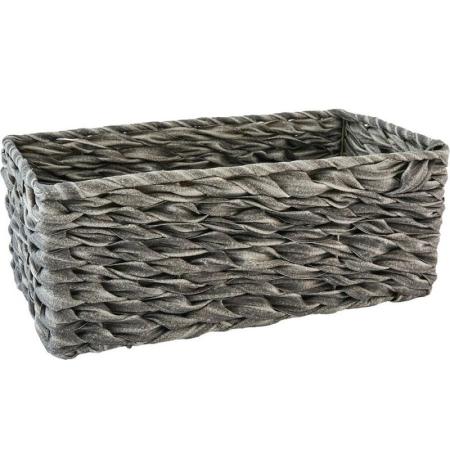 特価◎ホワイエ/PPPE長方形浅型ストーングレー 28x15xH11/7600107GY