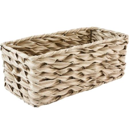 ホワイエ/PPPE長方形浅型サンドベージュ 25x11xH10/7600106SN