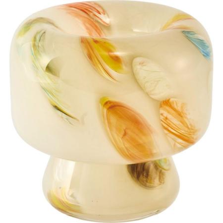 特価◎ホワイエ/DGメロウベースφ10xH10 クリームフラワー/2C00076CRF