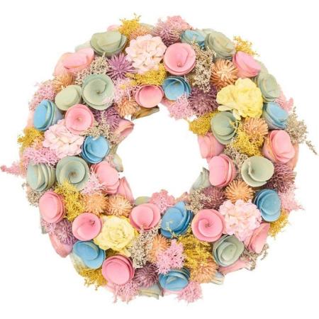 特価◎ホワイエ/リースピンクブルー眠りミックスM/8425803