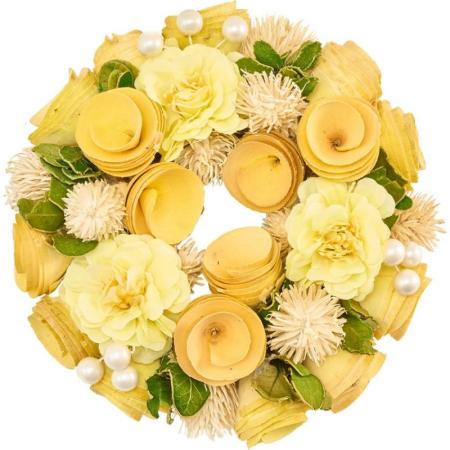 ホワイエ/ミニリースイエロー眠りフラワー/8425902