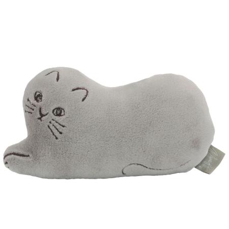 特価◎drawerplus/にゃふにゃふ にゃフレー ツボ押しマスコット グレージュ/821608