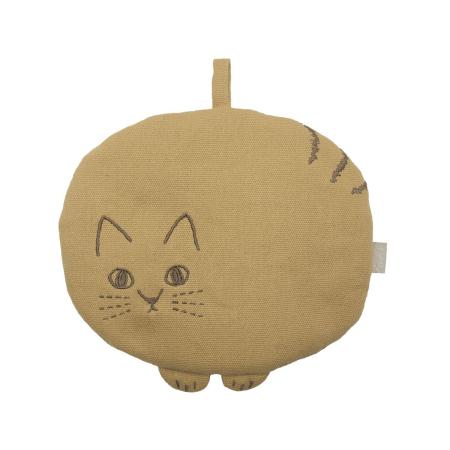 特価◎drawerplus/にゃふにゃふ なべつかみ キャメル/421508