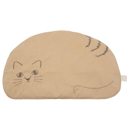 特価◎drawerplus/にゃふにゃふ ランチョンマット ブラウン/421502