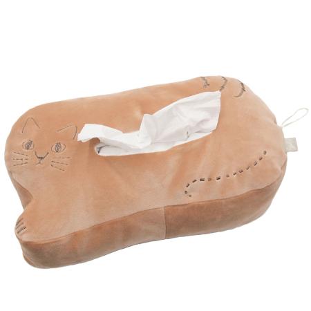 特価◎drawerplus/にゃふにゃふ ペーパーホルダー ブラウン/421511