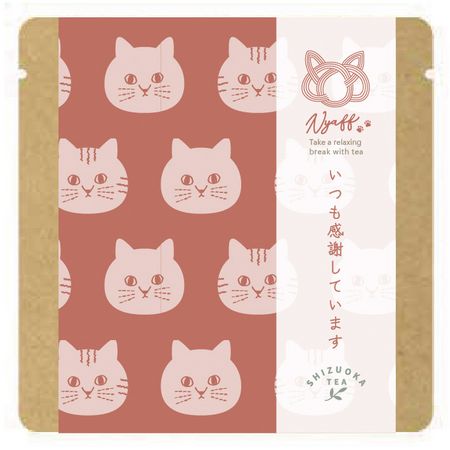 特価◎drawerplus/にゃふにゃふ茶　ほうじ茶　いつも感謝しています/721507