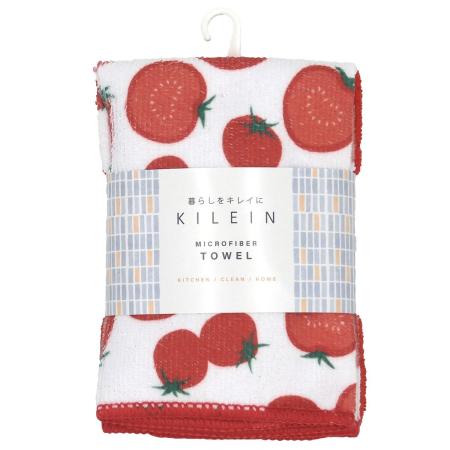 特価◎drawerplus/KILEIN マイクロファイバータオル トマト/421609