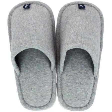特価◎drawerplus/ヘンリースタジオ 丸洗いできるお掃除スリッパ Mサイズ グレー/221602