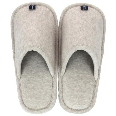 特価◎drawerplus/ヘンリースタジオ 丸洗いできるお掃除スリッパ Lサイズ ベージュ/221604