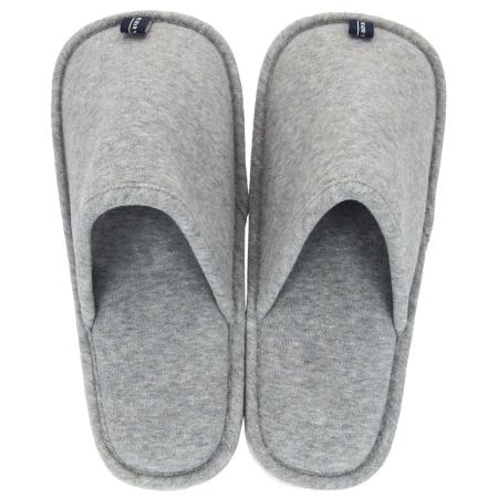 特価◎drawerplus/ヘンリースタジオ 丸洗いできるお掃除スリッパ Lサイズ グレー/221605