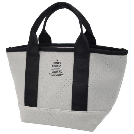 drawerplus/ヘンリースタジオ ネオプレントートバッグS グレー/421631