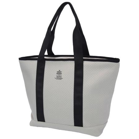 drawerplus/ヘンリースタジオ ネオプレントートバッグL グレー/421634
