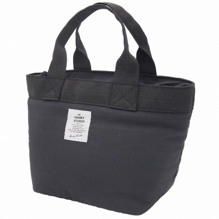 特価◎drawerplus/ヘンリースタジオ ランチトートバッグ ブラック/422543