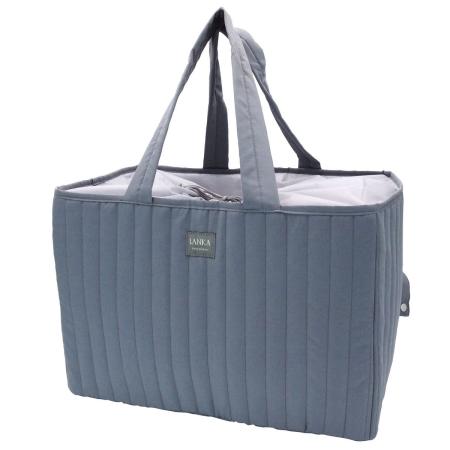 drawerplus/ランカ ショッピングバッグ ブルーグレー/421614