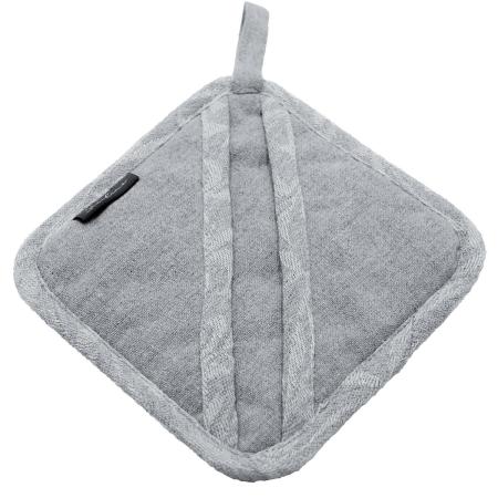 特価◎drawerplus/サリーナ 鍋敷きにもなるミトン ボタニカルグレー/421523