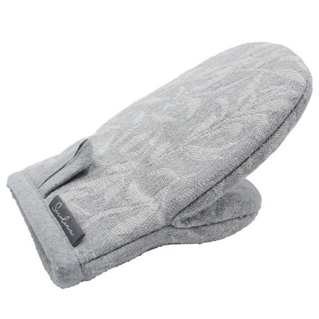 特価◎drawerplus/サリーナ グローブ型ミトン ボタニカルグレー/421525