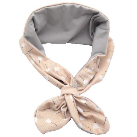 特価◎drawerplus/KUVIO クールスカーフ保冷ジェル入り フラワーピンク/321615