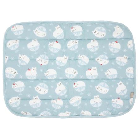 特価◎drawerplus/にゃふにゃふ ひんやりとろける枕パッド サックスブルー/321601